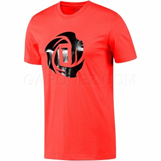 Adidas Баскетбол Футболка Rose Logo Инфракрасный Цвет Z70456