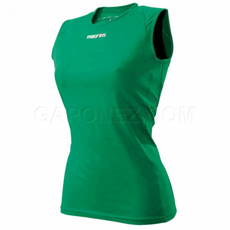 Macron Волейбольная Футболка Женская Antigua Зеленый Цвет 204504
