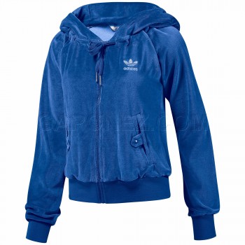 Adidas Originals Джемпер Sleek Velour Hood Track Top W E81360 женский джемпер (свитер)
women's cardigan (track top)
# E81360