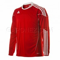 Adidas Футбол Одежда Футболка Condivo LS с Длинным Рукавом Красный Цвет P49187