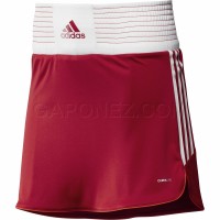 Adidas Falda de Boxeo Mujeres (Clásico) Rojo Color X12334