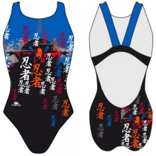 涡轮女式宽肩带泳衣 忍者意大利 8307621