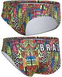Turbo Water Polo Swimsuit Fiesta Brazil 730854