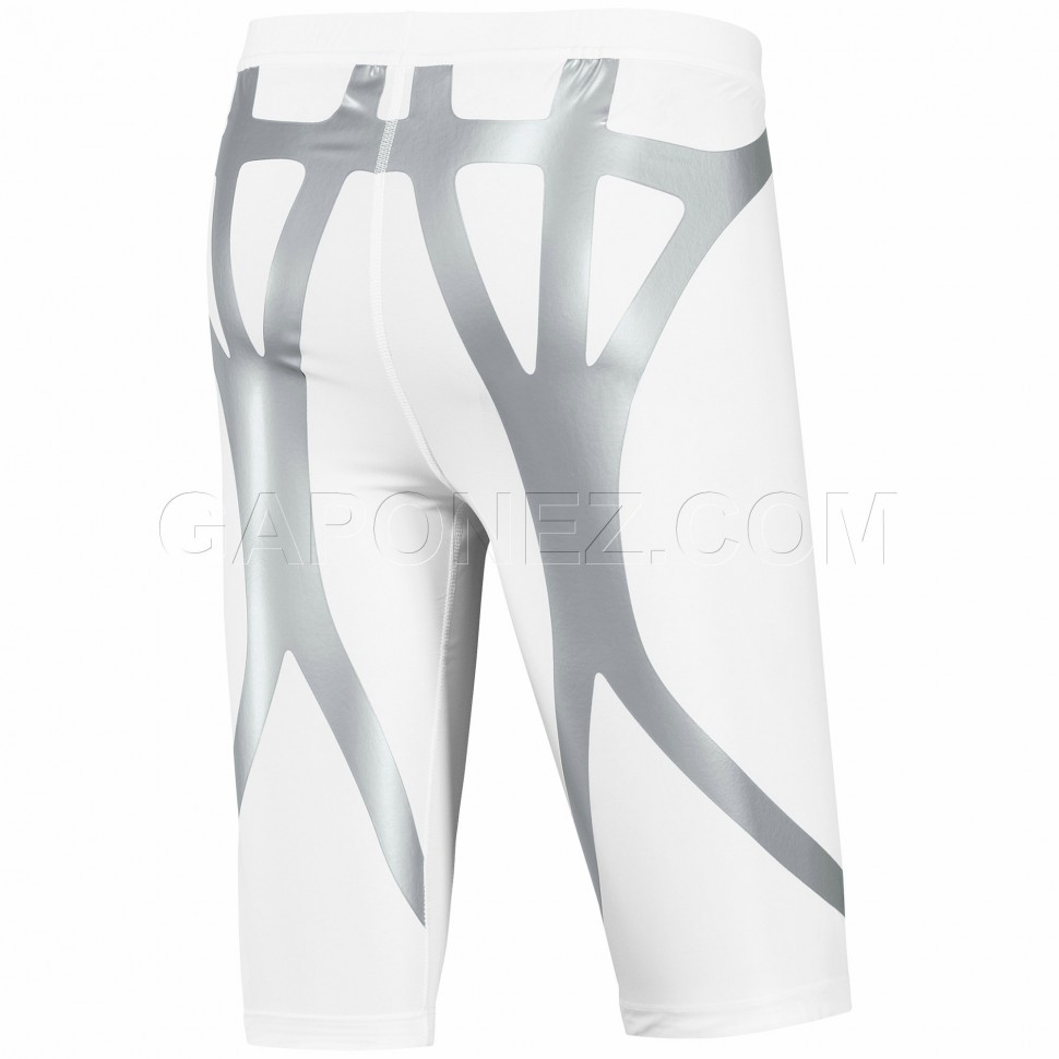 Adidas Shorts TECHFIT Basketball PowerWEB Compression White Color P14127  (Size: XS-2XL) Men's Apparel Tights from Gaponez Sport Gear
