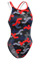 Madwave Swimsuit Women's Crossback PBT I5 M1462 04
