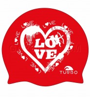 Turbo Шапочка для Плавания Love 9701727