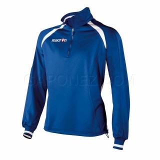 Macron Тренировочная Толстовка Syn Синий/Белый Цвет 51070301